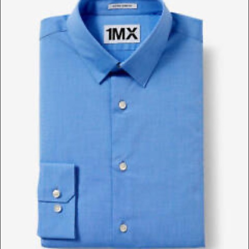 Extra Slim Fit Blue Dress Shirt